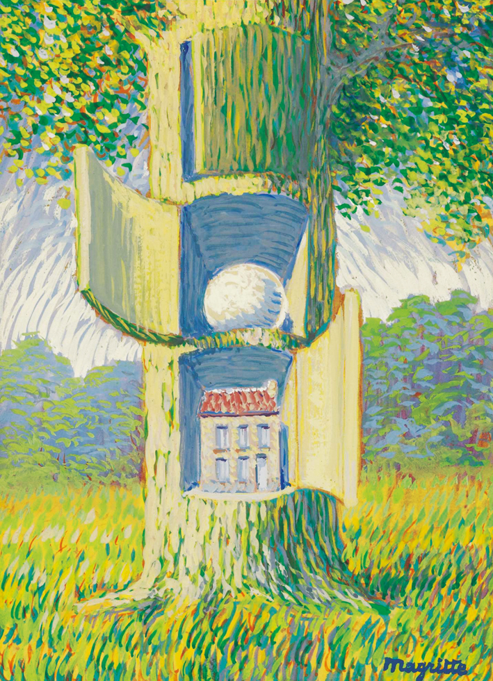  雷尼·马格里特 Magritte Rene —— 血歌（白）